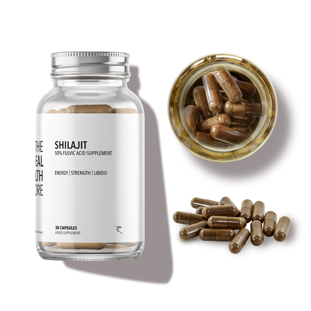 TRHC Shilajit High Strength 50% Fulvic Acids - 30 Capsules