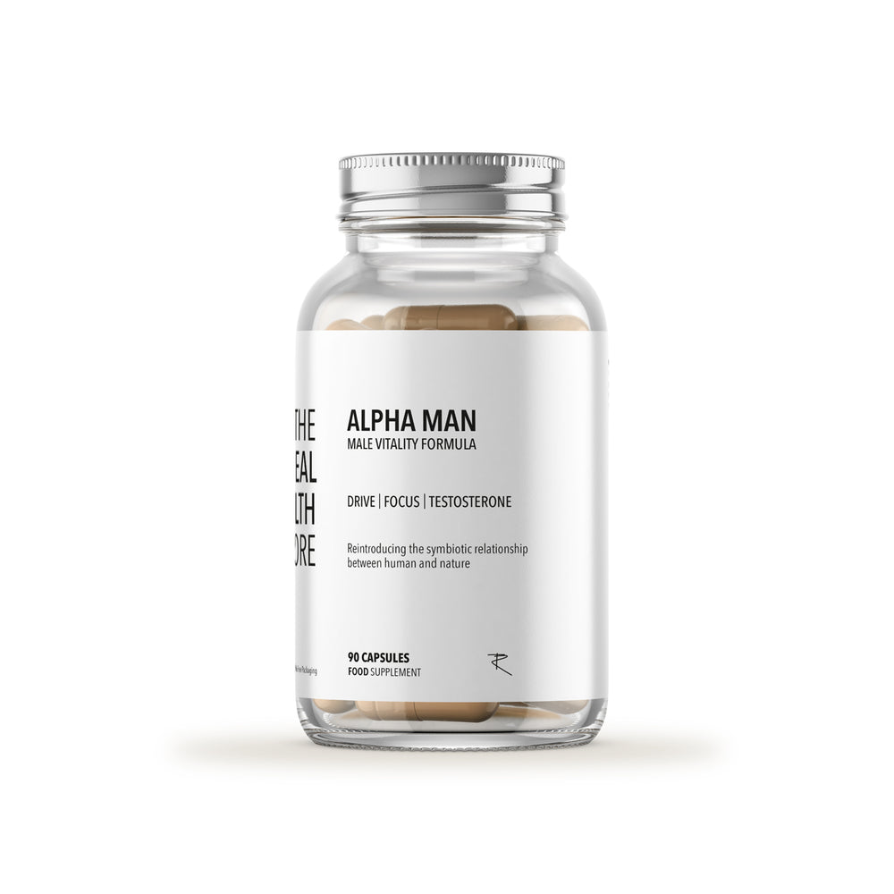 
                  
                    TRHS Alpha Man - High Strength Testosterone Boosting, Libido Formula - 90 Capsules
                  
                