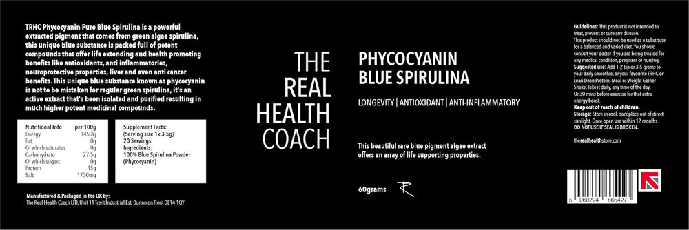 
                  
                    TRHS Phycocyanin Blue Spirulina Powder - 60grams
                  
                