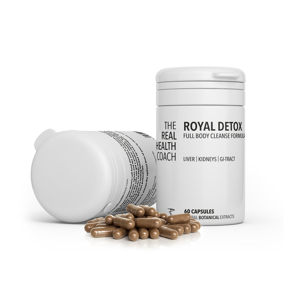 TRHC Royal Detox - Colon, Kidneys, Liver Cleanse Formula - 60 Capsules