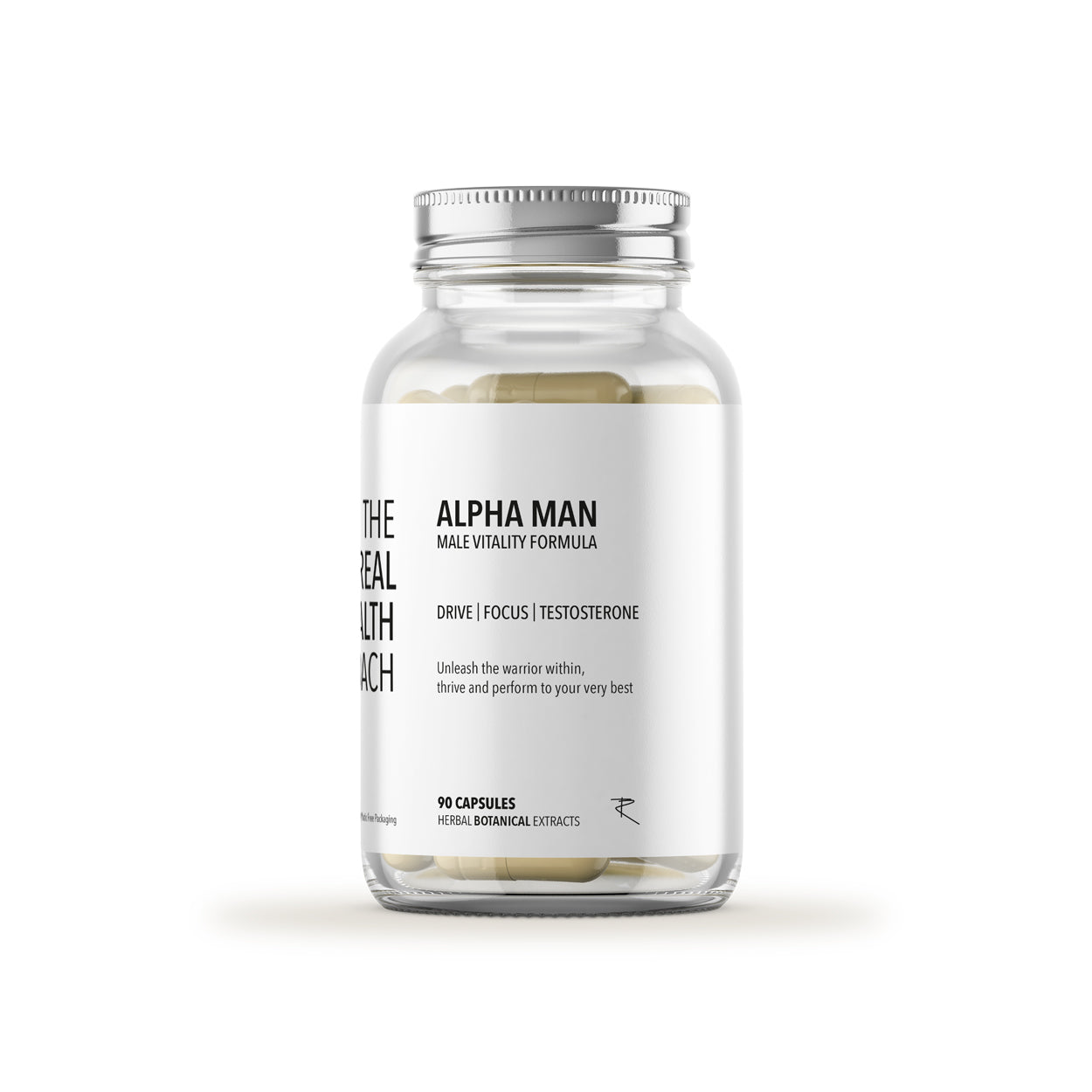 
                  
                    TRHC Alpha Man - High Strength Testosterone Boosting, Libido Formula - 90 Capsules
                  
                